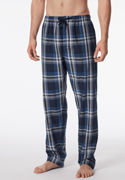 Langere broek van geweven stof met veelkleurig geruit patroon - Mix+ Relax 48