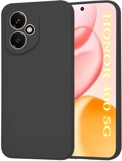 Hoesje geschikt voor HONOR 400 - Techsuit Soft Flex Silicone Back Cover - Black