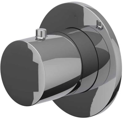 IVY Bond Symmetry Afbouwdeel voor Flow-Through Stopkraan met Rond Rozet - Chroom