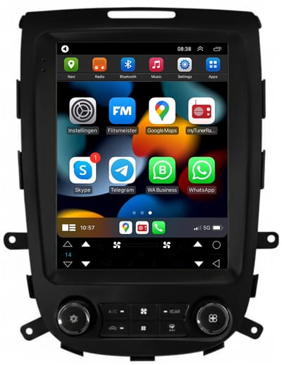 Carplay autoradio geschikt voor Hyundai Santa Fe 2 | 2006 t/m 2012 | Android 13 | Draadloos Apple Carplay & Android Auto | 2GB + 32GB | 8-Core processor | Davilon | 2025 model | 2006 2007 2008 2009 2010 2011 2012 | Bluetooth & Wifi