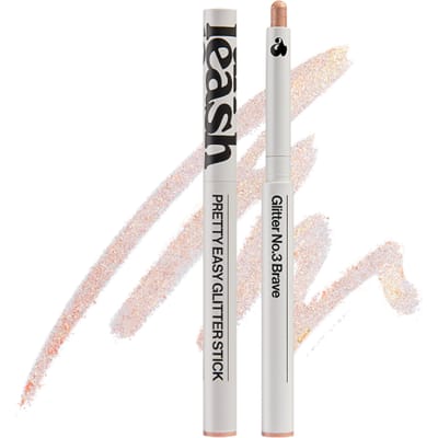 UNLEASHIA - Bâtonnet de paillettes Pretty Easy N°3 Brave, 0,7 g - fard à paupières pailleté en bâton