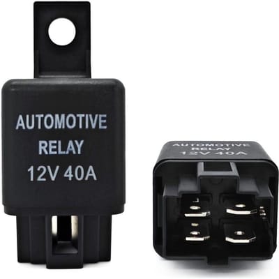 2 stuks universeel relais 12V, 40A, 4-pins Off-Road