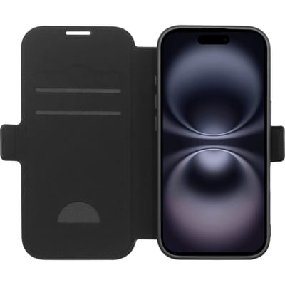 BlueBuilt Apple iPhone 17 Book Case Leer Zwart