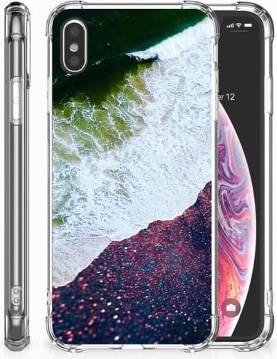Apple iPhone Xs Max Shockproof Case Sea in Space