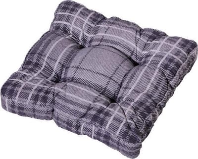 Madison matraskussen florance Denim block 47x47 cm - grijs