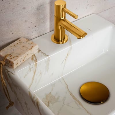 AquaVik Fontein Letar 33,5 x 29 x 11,5 cm Keramiek Carrara