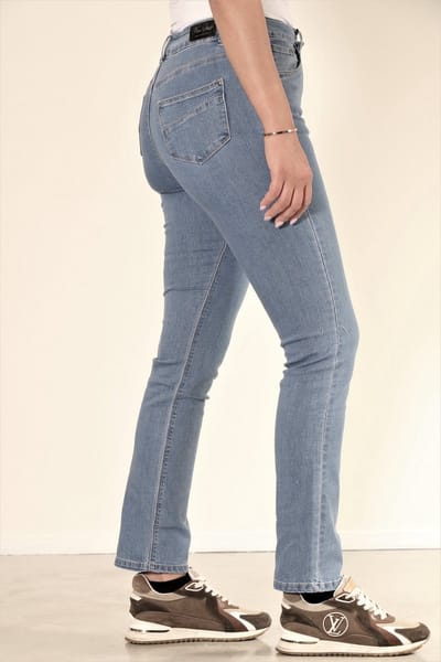 New Star - Memphis - Dames Regular-fit Jeans - Light Stone