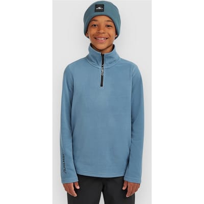 O´neill Fwc Cruz Jack´s Polartec Fleece Met Halve Rits Blauw 11-12 Years Jongens