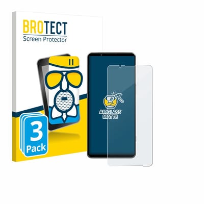 BROTECT - Screenprotector voor Sony Xperia 1 VII - Folie Beschermfolie Beschermglas matte 3 Stuks