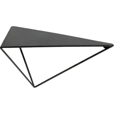 Duraline Wandplank Driehoek Mat Zwart 26x15x12,5cm