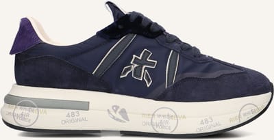 Premiata Cassie Sneakers - Suède - Dames - Blauw - Maat 36