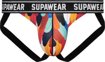SUPAWEAR POW Jockstrap Rooster - MAAT S - Heren Ondergoed - Jockstrap voor Man - Mannen Jock