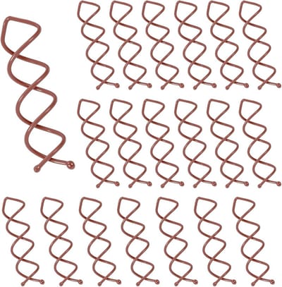 20 Stuks Spiral Haarspelden voor Diverse Haarstijlen, Ideaal voor Vlechten en DIY Creaties