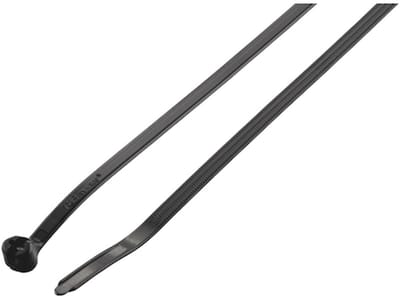 Wurth - Kabelbinder KBL MZUV PA metalen lip goedk. zwart - KBL MZUV kabelbinder van polyamide met metalen tong UV-bestendig, zwart Lengte 140 mm