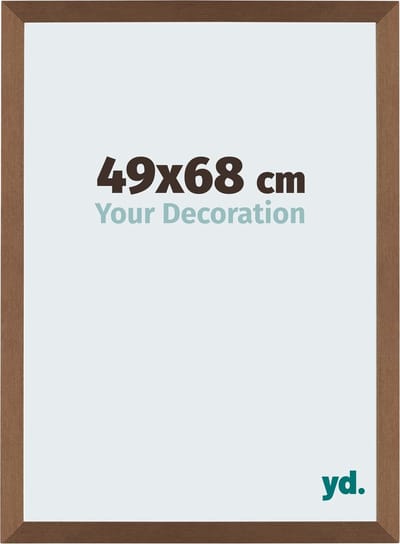 Your Decoration - Fotolijst 49x68 cm - MDF - Koper Decor - Mura