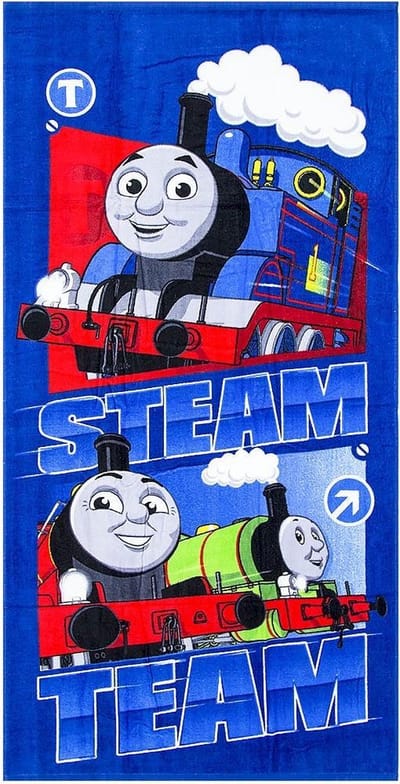 Strandlaken van Thomas de Trein (Steam Team)