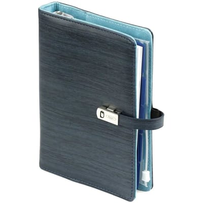 1111-73 Natuur marineblauw Personal Agendaplanner Organizer 1 week per 2 paginas 2026-2027-2028
