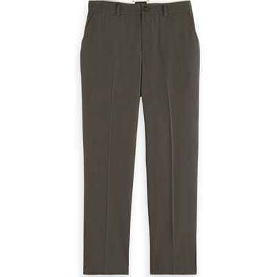 Scotch & Soda Relaxed Straight Fit Wool-blend Twill Chino Coffee Melange Taglia: W29L32 | Pantaloni Outlet | Uomo | Marrone