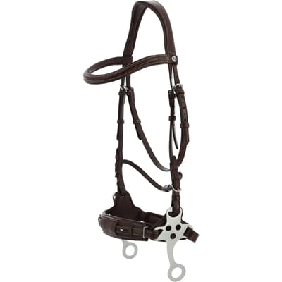 Norton Equestrian Compet Hackamore Hoofdstellen Bruin Full