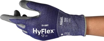HyFlex® 11-561 - Snijbestendige Handschoenen, Werkhandschoen, L, Blauw, 12 paar