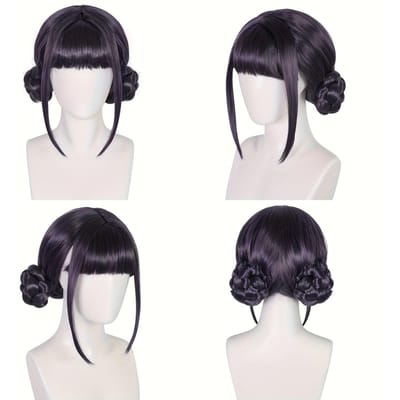 Rumi&Zoey&Mira Cosplay Pruik - Verstelbaar Netkapje voor Anime Roleplay & Dagelijkse Mode met Haar Kapje One Size&Other white