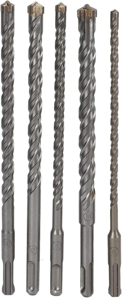 Steenboorset - Betonboren - Muren Boren - Carbide Tip - 6-14mm