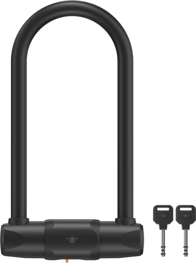 Groots U-slot voor Fietsen en Scooters - FUB Gecertificeerd, 2 Wielen, Zwart