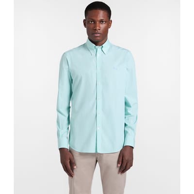 gestreept shirt regular fit man groen licht