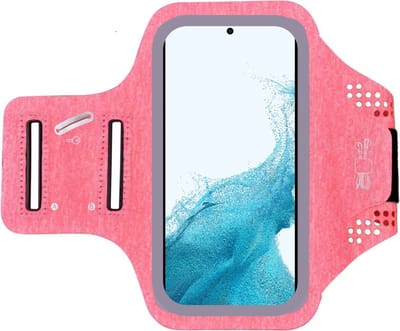 Universele Telefoonhoesje Sportarmband Telefoonhouder - Waterdicht Hoesje - Universeel - Hardlopen - Sporten - Loopband - Roze