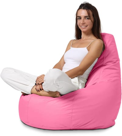 Xoft Living - Teardrop Zitzak - Roze - Waterafstotend
