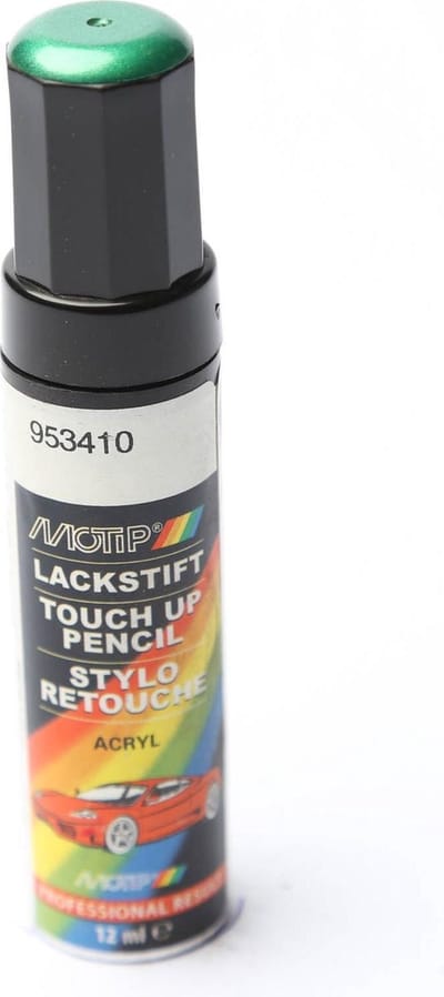 Motip 953410 - Auto lakstift - Groen Metallic - 12 ml
