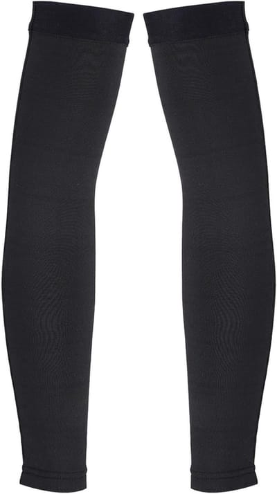 Winddichte fleece mouwen voor wielrennen, hardlopen, vissen en buitenactiviteiten (L)