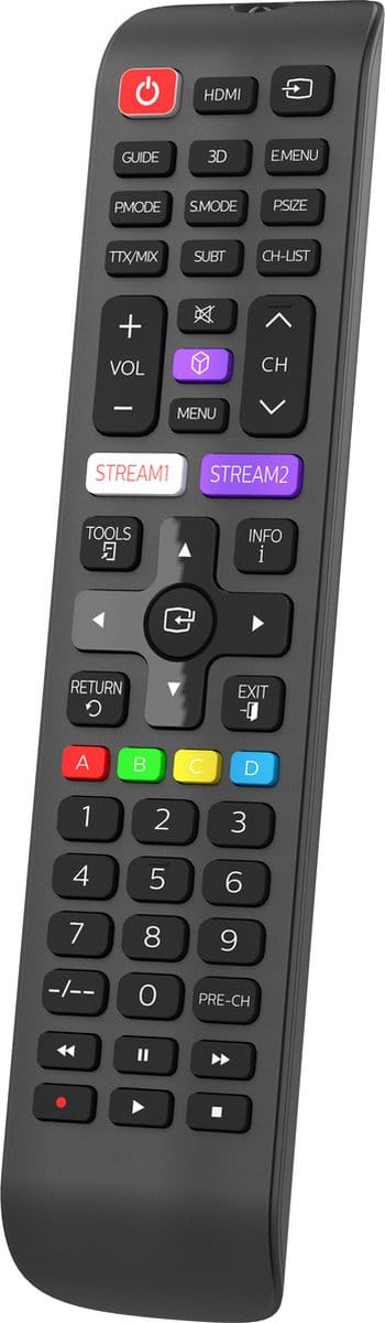 Philips Afstandsbediening - Samsung TV SRP4010/10 - Universele Samsung TV Afstandsbediening - Zwart