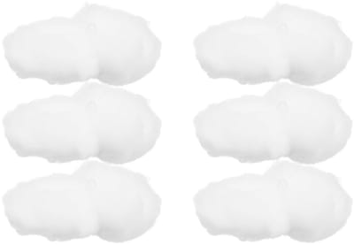Dailygoods- Wolk Ornament Decoratief - 3D Hangende Wolk - Bruiloftsdecoratie - Katoenen Wolk - Milieuvriendelijk - Heldere Kleuren - Decoratie