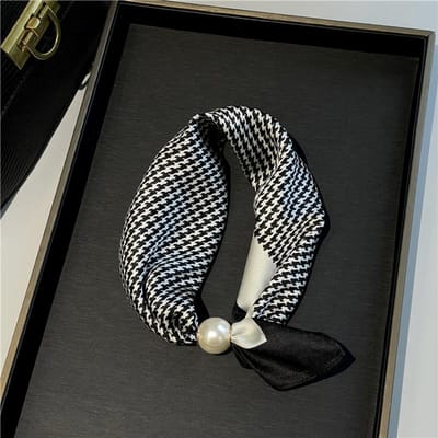 Kettingen Parels Magnetische Sluitingen Sjaals Korte Sleutelbeenderen Kledingaccessoires Nekbescherming Littekenbedekking Dames Sjaals black