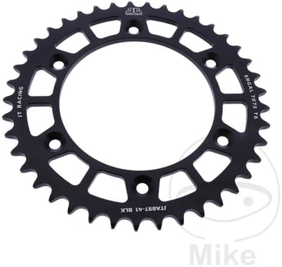 Jt Sprockets Ktm Jta897.41blk Aluminium Achtertandwiel Zwart 41t