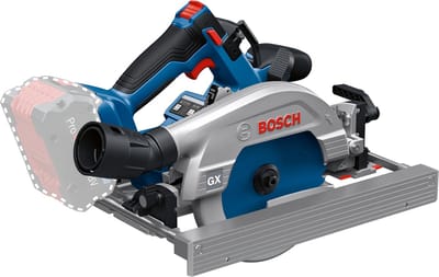 Bosch Professional GKS 18V-57-2 GX - Cirkelzaag - Exclusief accu en leider - Inclusief parallelgeleider - Zaagblad
