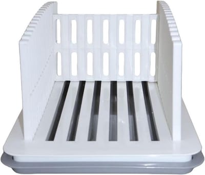 Broodsnijder Opvouwbaar - Keuken Hulp - Brood Snel Snijden - Verstelbare Dikte - 35 x 22 x 4.5 cm