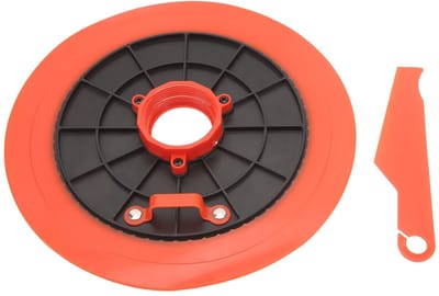 Dailygoody - Oliezuignap - Lekvrij - Handmatige Bediening - 29cm Diameter - Siliconen - Universeel voor Voertuigen