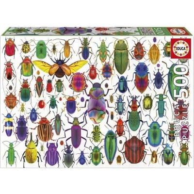 Educa puzzel kevers - 500 stukjes dieren legpuzzel volwassenen.