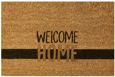MD Entree - Deurmat - Kokosmat - Coco Gold Welcome - 40 x 60 cm