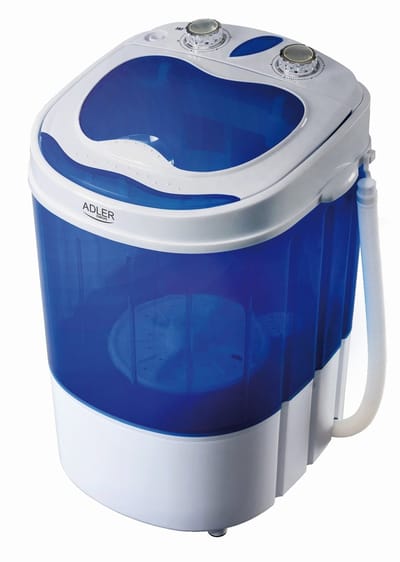 Jensaro 2-in-1 Mini Camping Wasmachine met Centrifuge - 3kg Capaciteit - Compacte Draagbare Wasmachine - 400W - Blauw