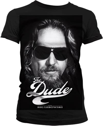 The Big Lebowski Dames Tshirt -M- The Dude II Zwart