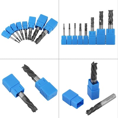 Hardmetalen Vingerfrees - Metaalbewerking Gereedschap - Precisie Frezen - Hoge Taaiheid - 8 Stuks 2-12 Mm - Metaal