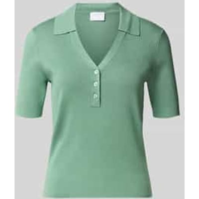 regular fit poloshirt van viscosemix