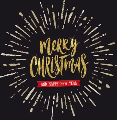 Trendy Kerst Kaartjes - 20 stuks - Cadeau kaartjes- 7 x 7 cm - Met boorgaatje - Merry Christmas