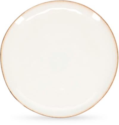 S&P Plat bord 28cm coupe wit Artisan (Set van 4)