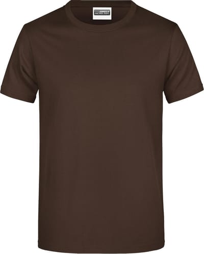James And Nicholson Heren Basis T-Shirt (Bruin)