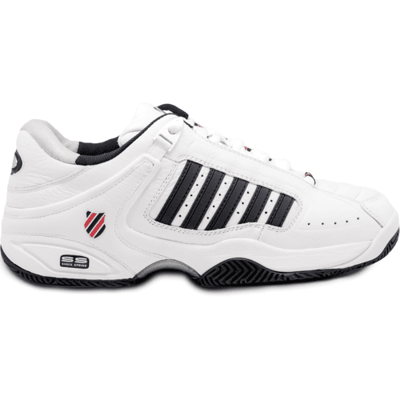 K-SWISS Tennisschoenen Defier Rs White/dress Blues/fiery Red Mens 39