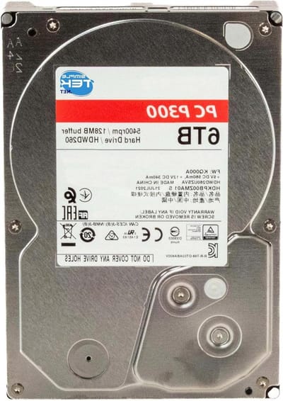 Interne Harde Schijf - Opslagstation - Desktop Uitbreiding - Hoge Capaciteit - 6 TB - Grijs